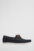 Flynn Nubuck Leather Boat Shoe