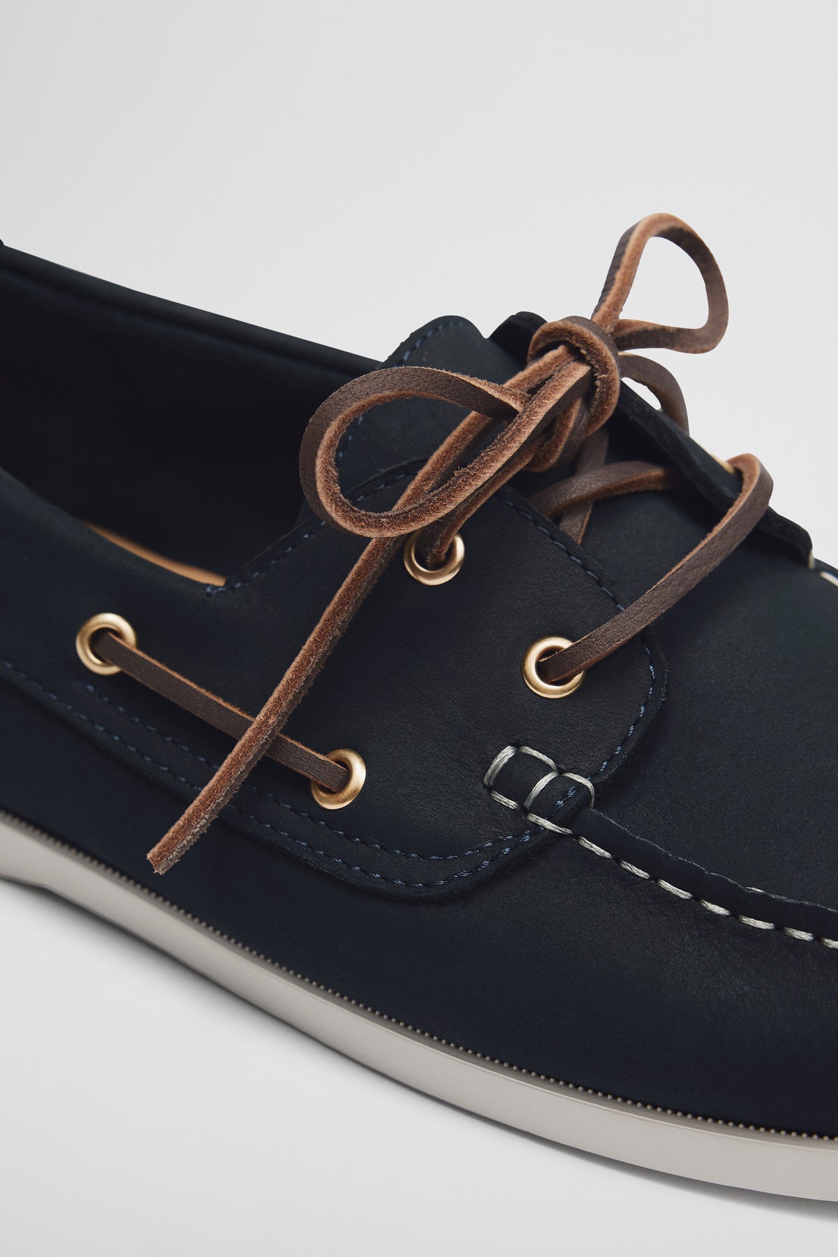 Flynn Nubuck Leather Boat Shoe