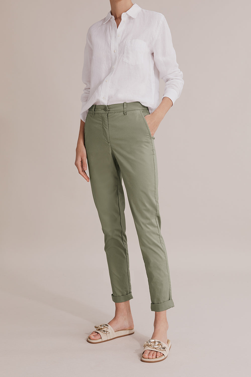 Australian Cotton Twill Walk Pant