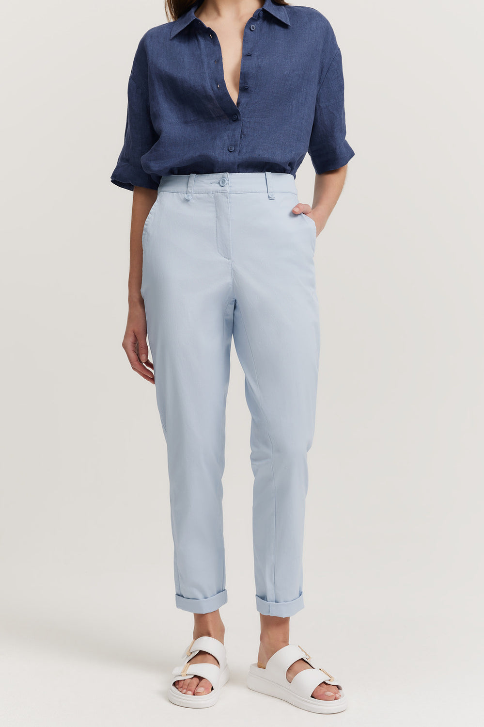 Australian Cotton Twill Walk Pant