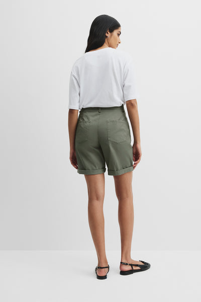 Cotton Twill Walk Short