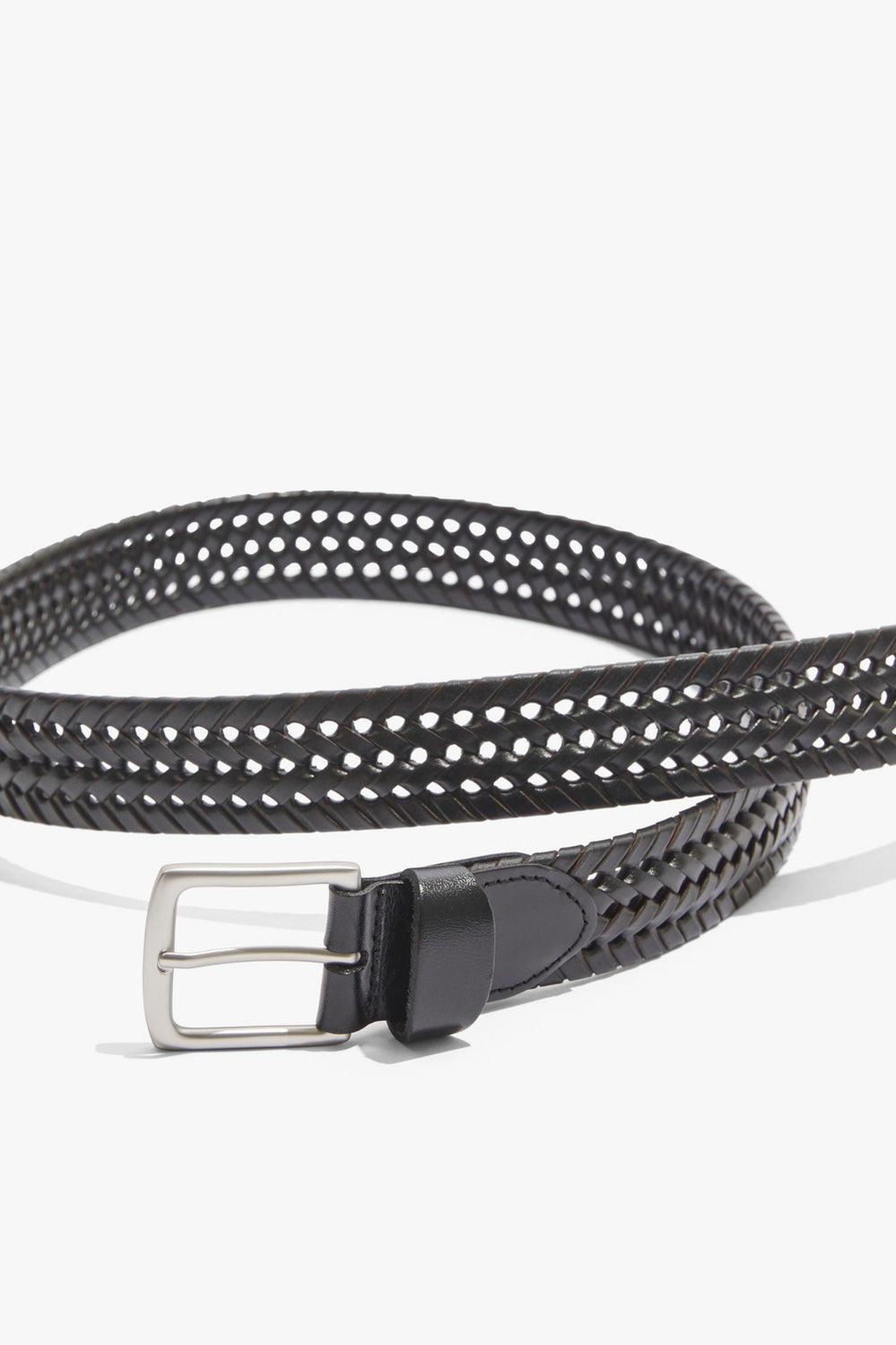 Woven Leather Belt