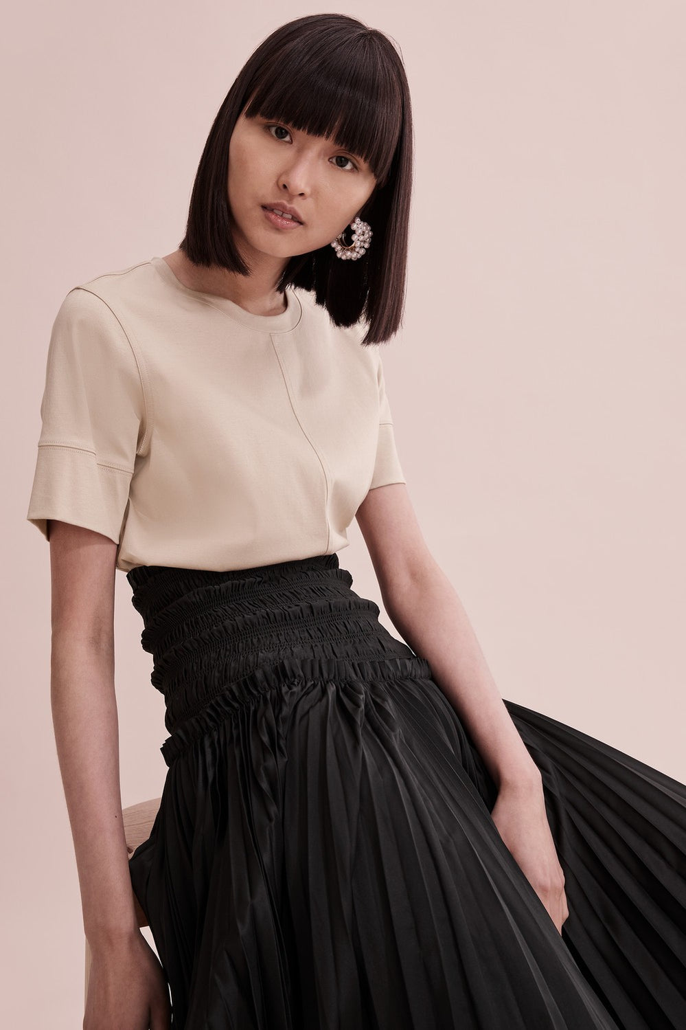 Structured Fashion T-Shirt