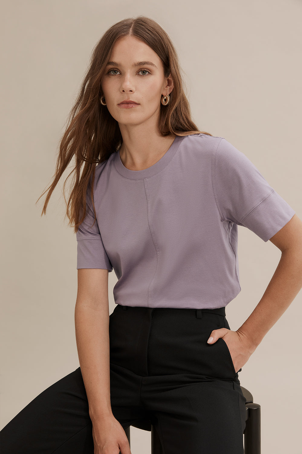 Structured Fashion T-Shirt