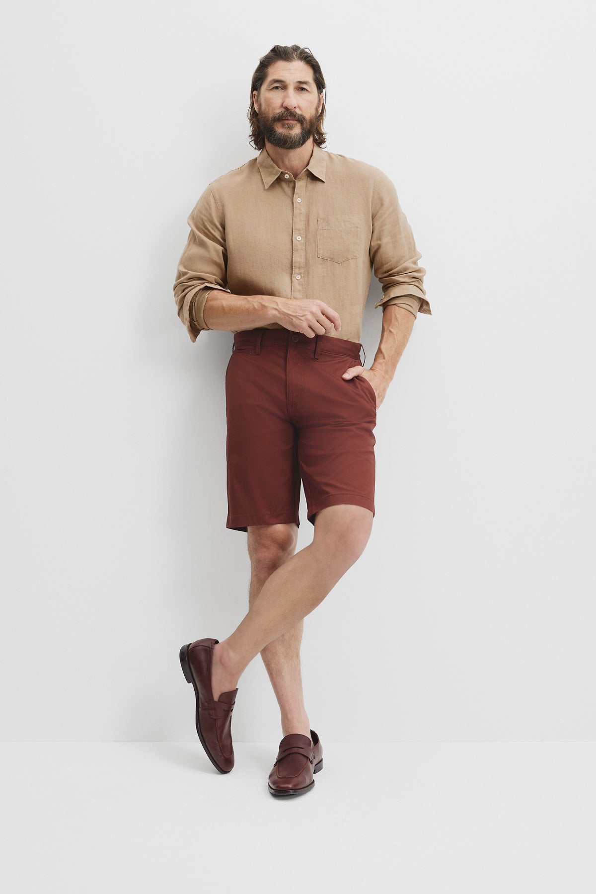 Australian Cotton Stretch Chino Short