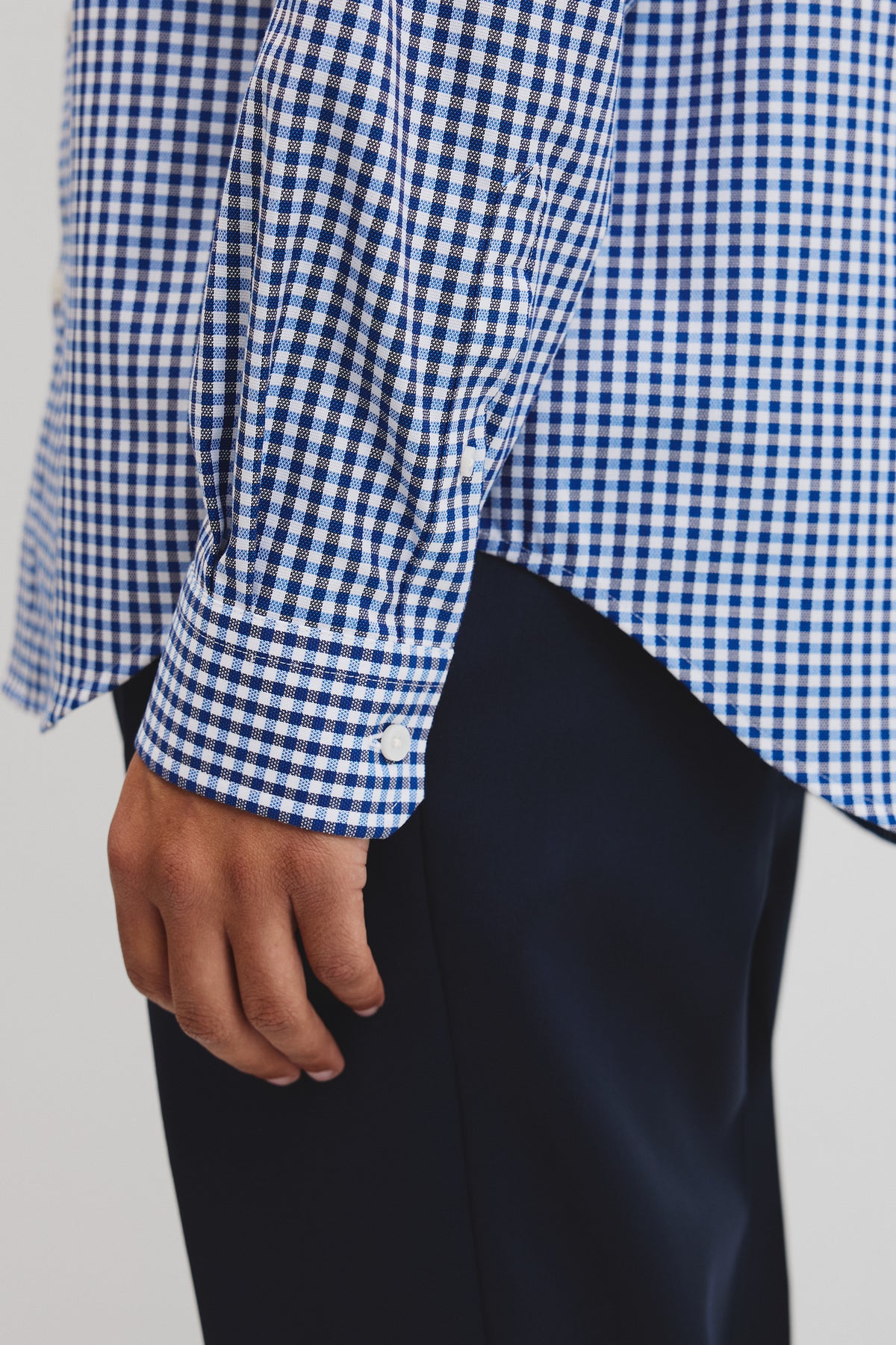 Regular Fit Gingham Travel Shirt