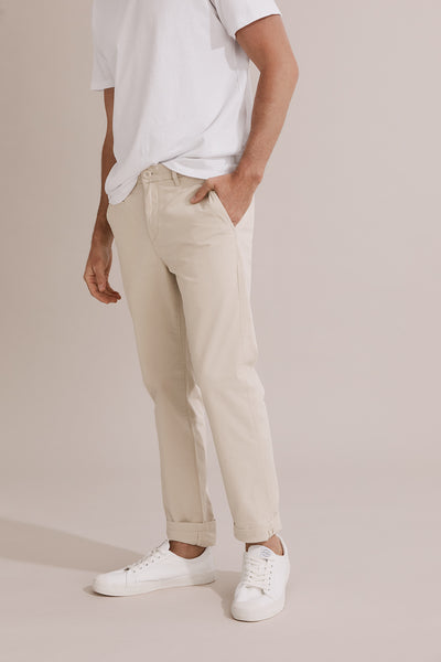 Australian Cotton Tapered Fit Stretch Chino