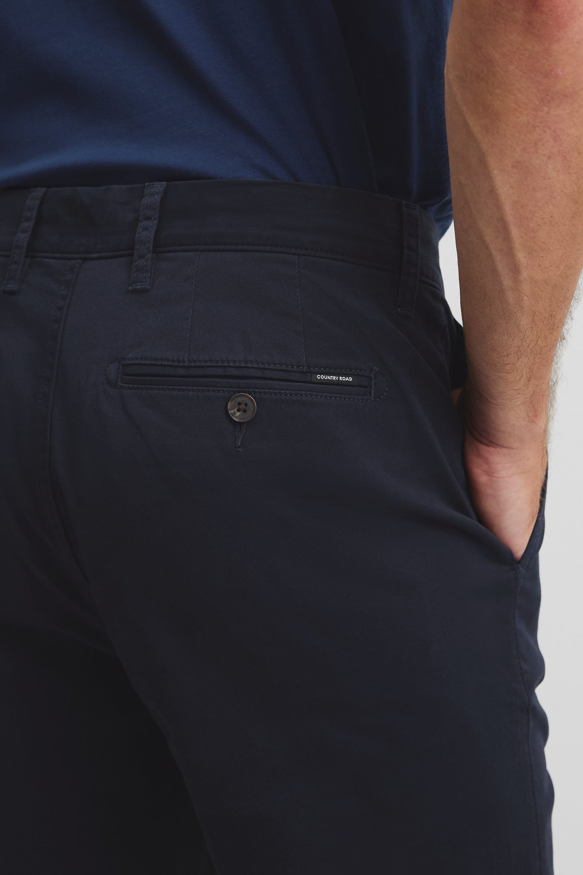 Australian Cotton Tapered Fit Stretch Chino