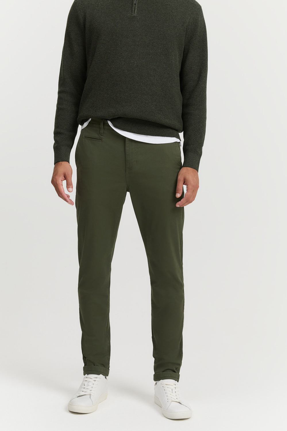 Australian Cotton Tapered Fit Stretch Chino