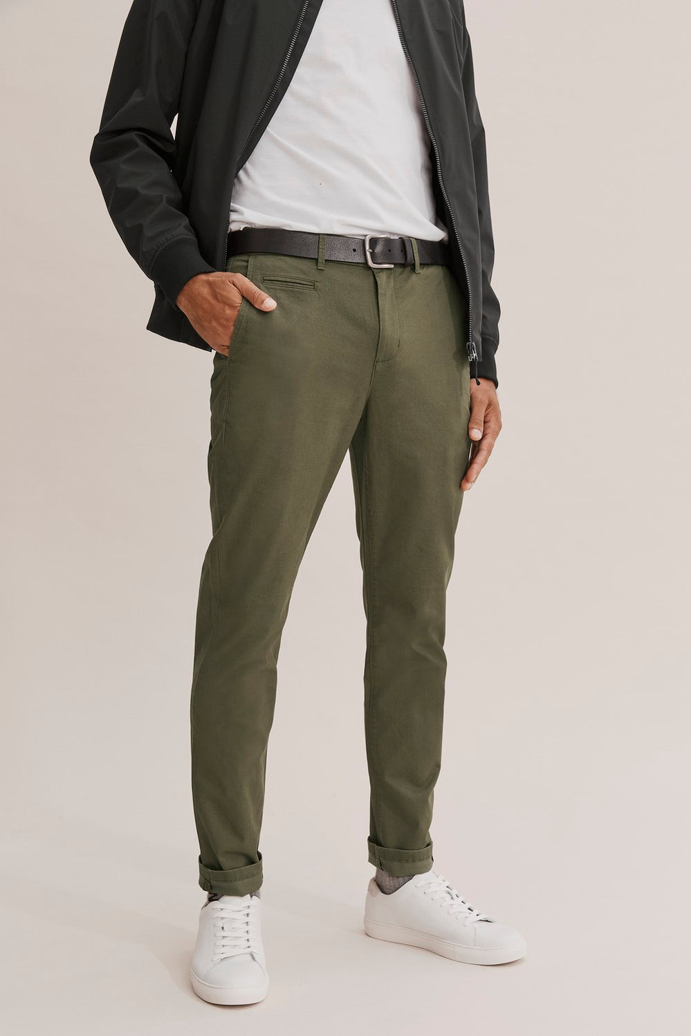 Australian Cotton Tapered Fit Stretch Chino