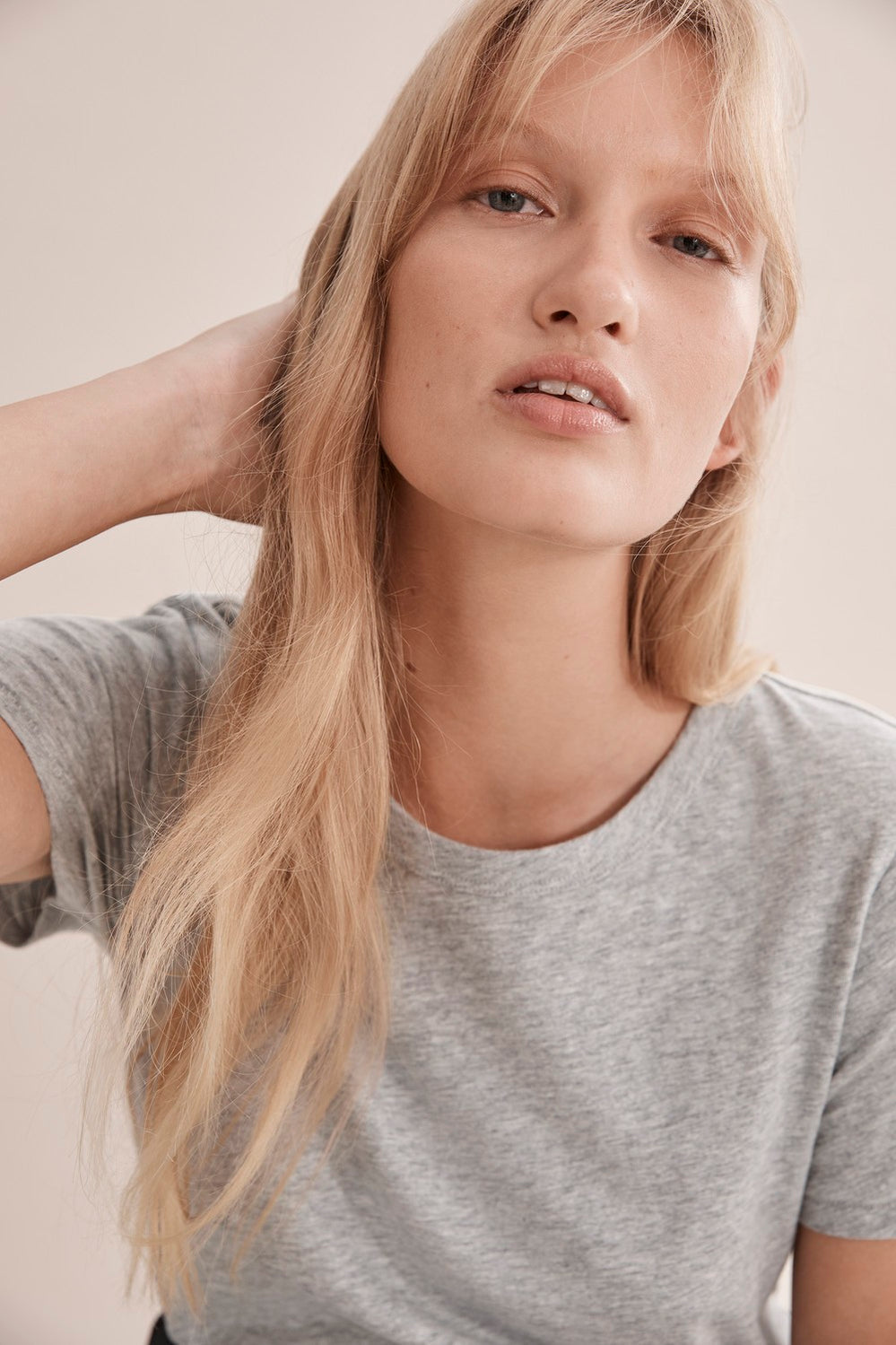 Short Sleeve Cotton Slub T-Shirt
