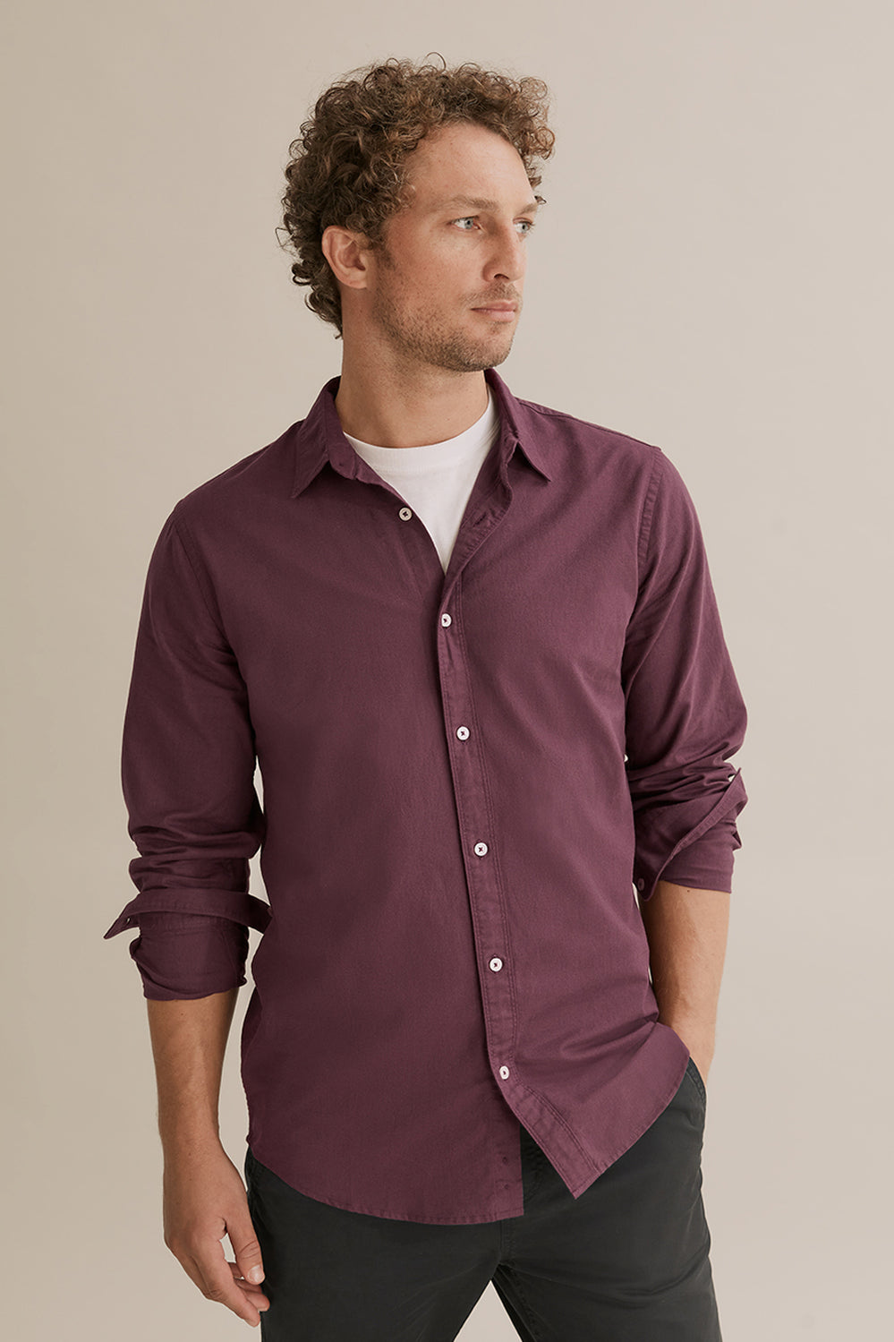Regular Fit Twill Shirt