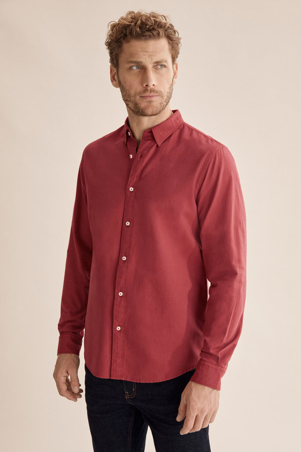 Regular Fit Twill Shirt