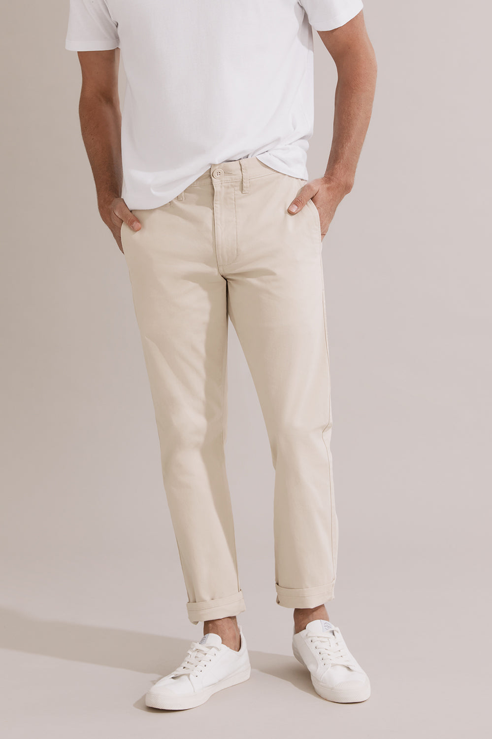 Australian Cotton Standard Fit Stretch Chino