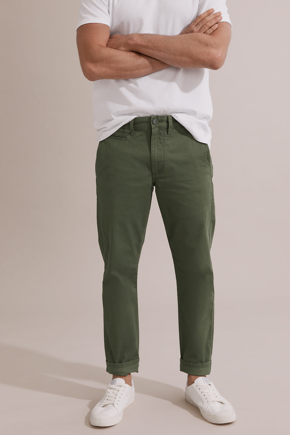 Australian Cotton Standard Fit Stretch Chino