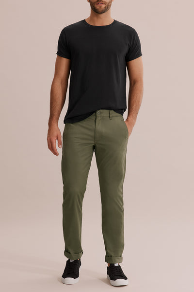 Australian Cotton Standard Fit Stretch Chino