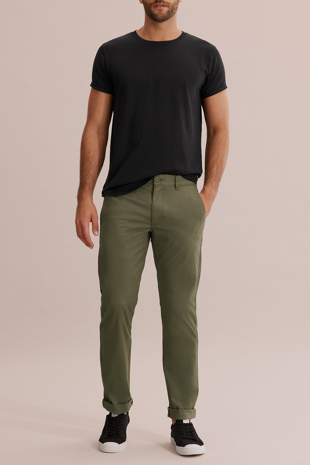 Australian Cotton Standard Fit Stretch Chino