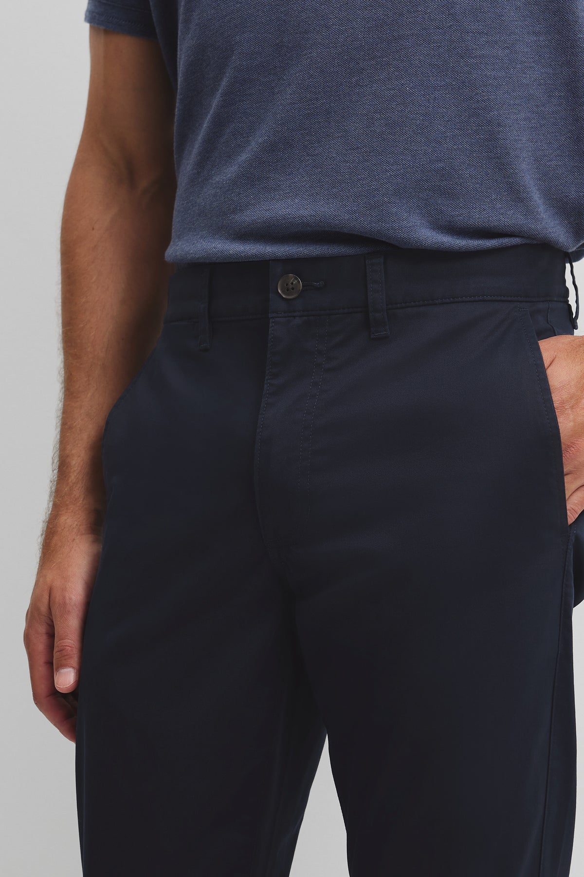 Australian Cotton Standard Fit Stretch Chino