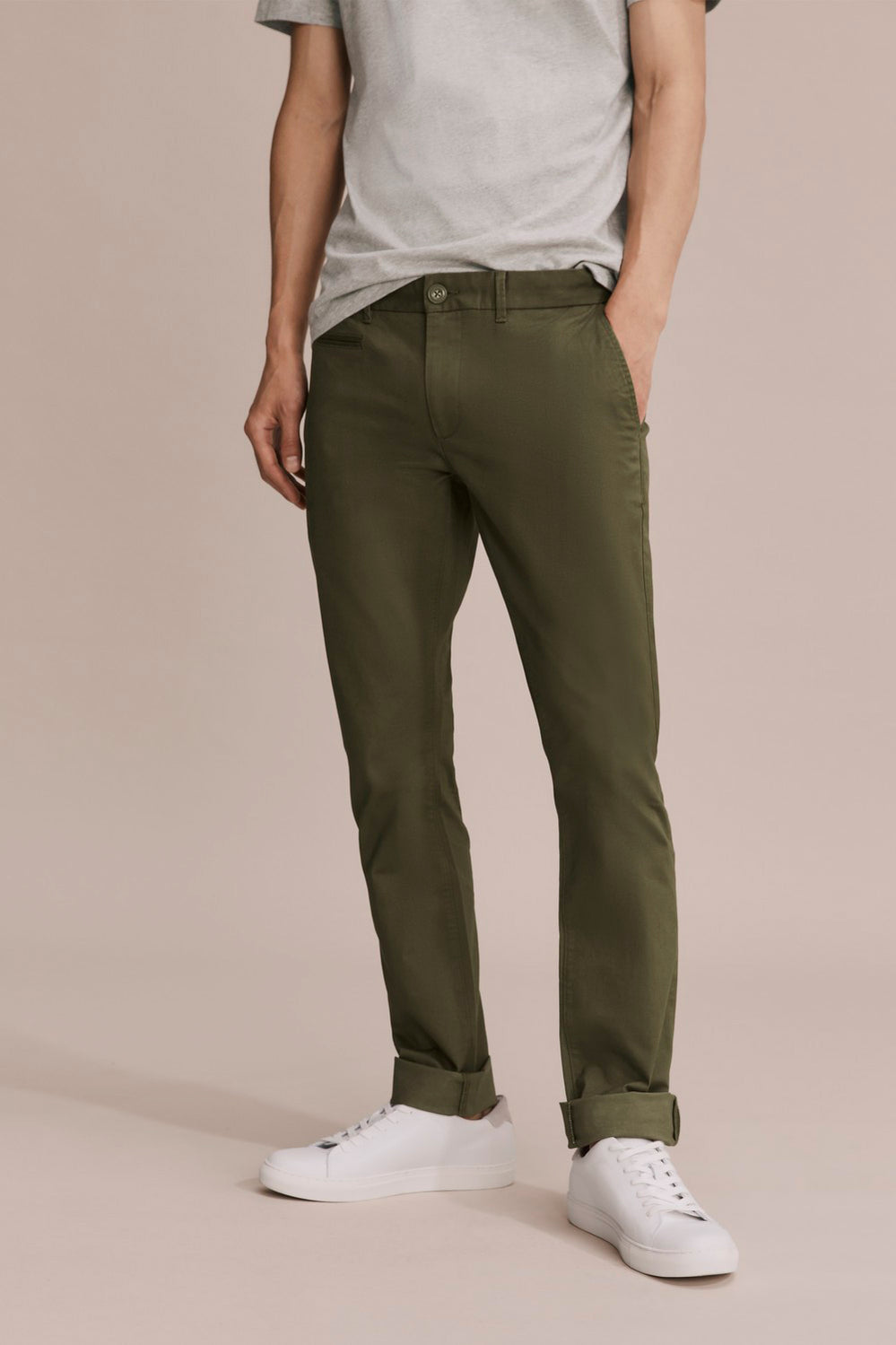Australian Cotton Standard Fit Stretch Chino