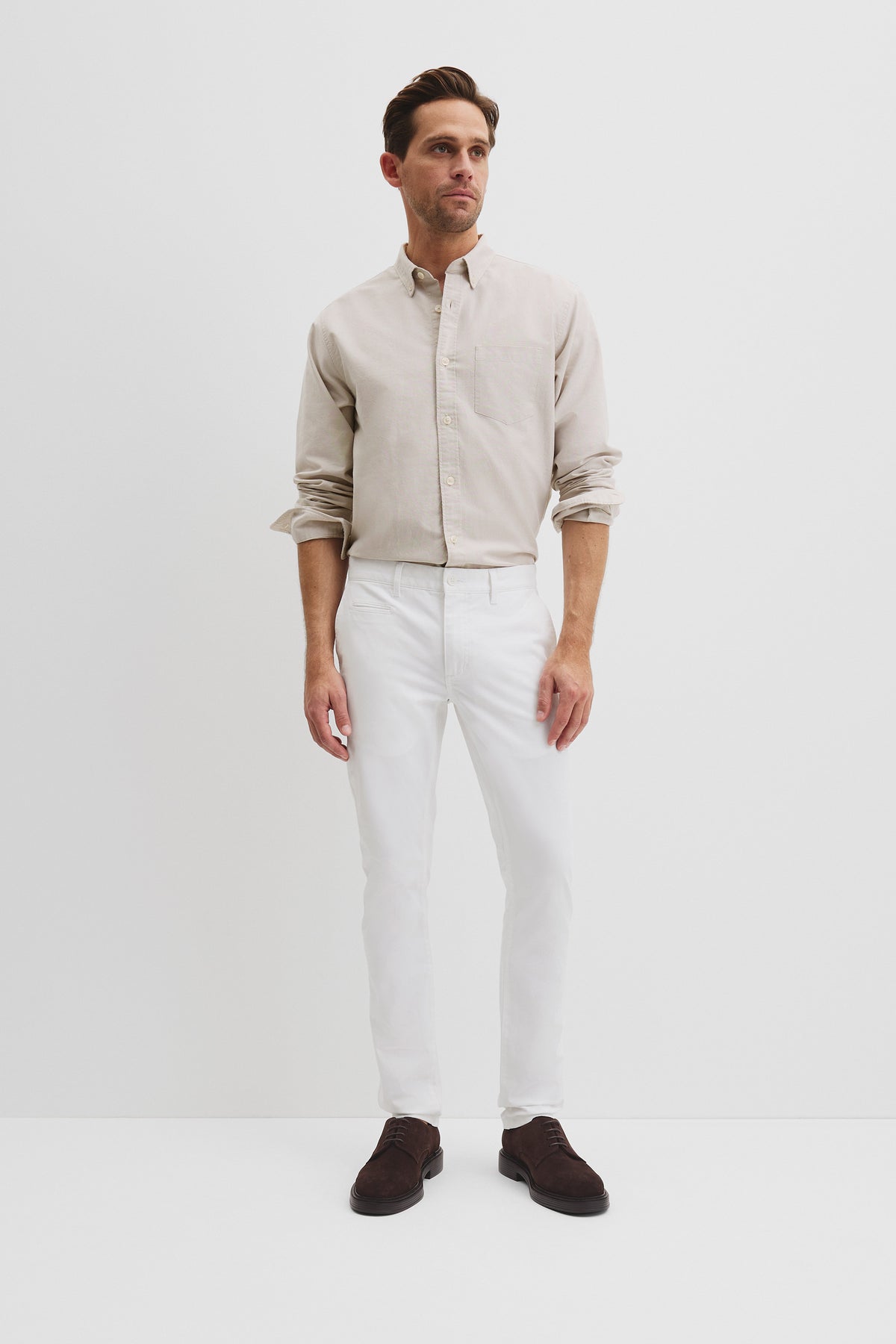 Australian Cotton Slim Fit Stretch Chino