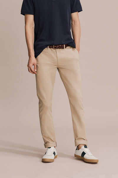 Australian Cotton Slim Fit Stretch Chino