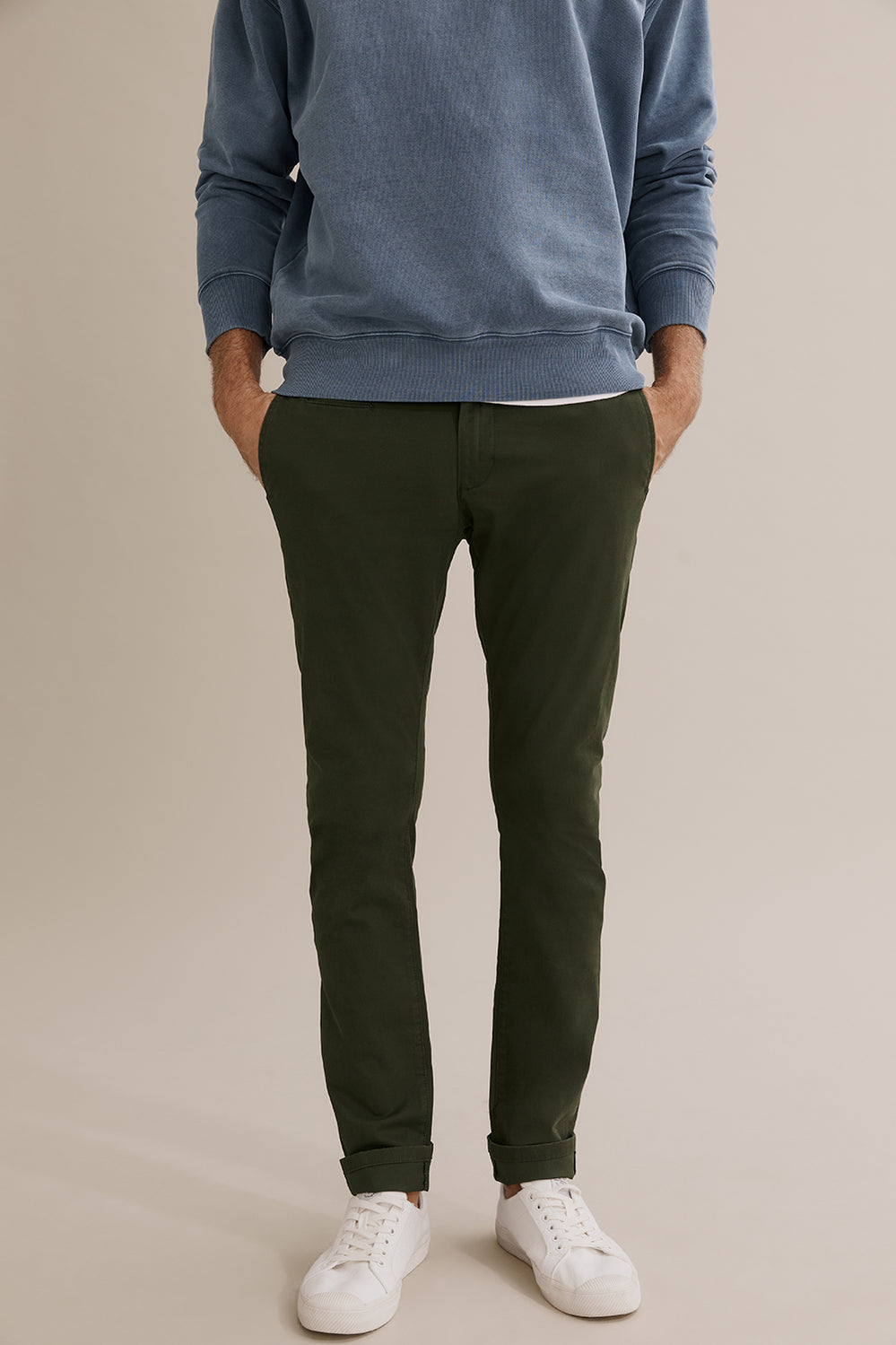 Australian Cotton Slim Fit Stretch Chino