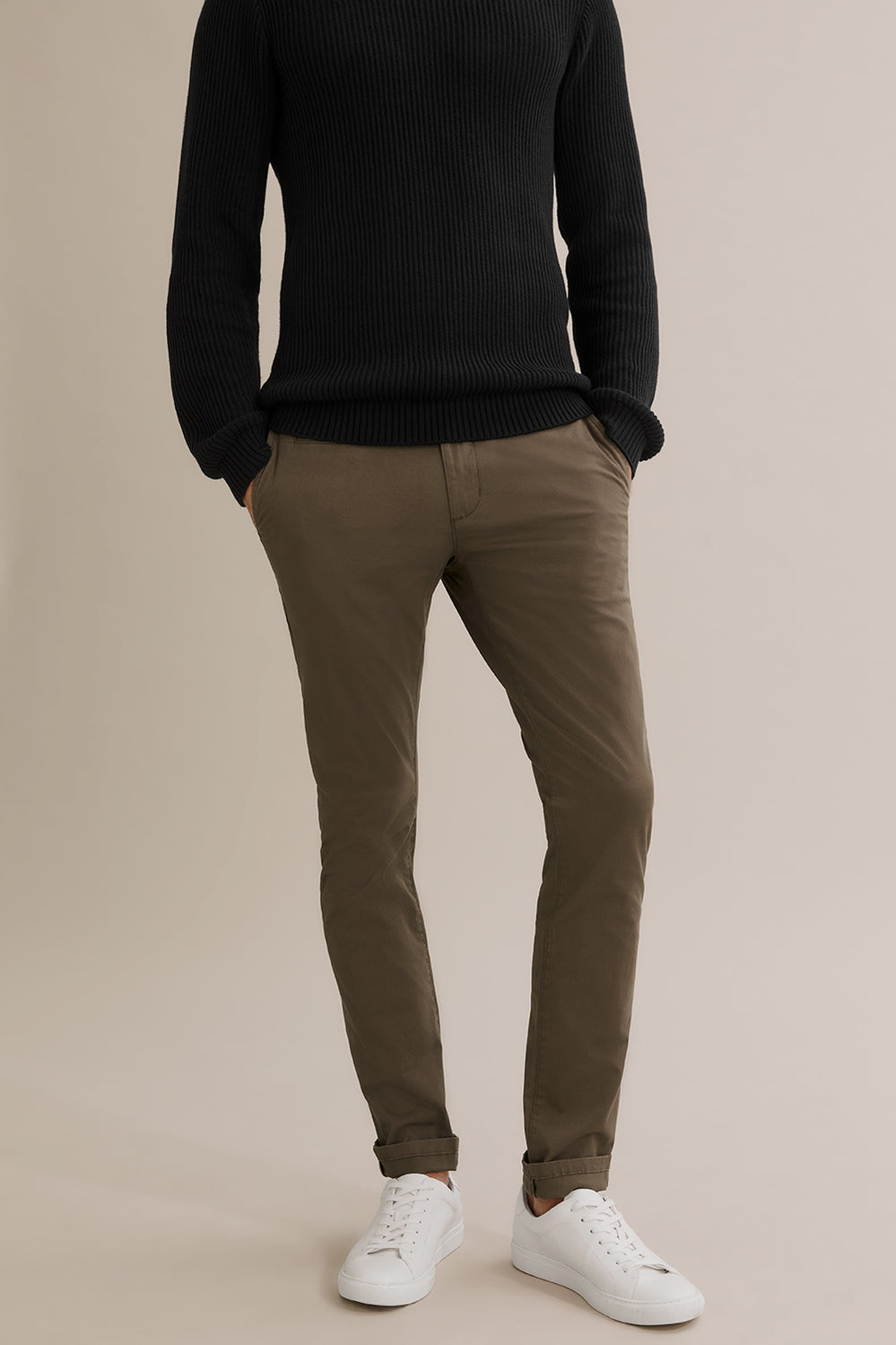 Australian Cotton Slim Fit Stretch Chino
