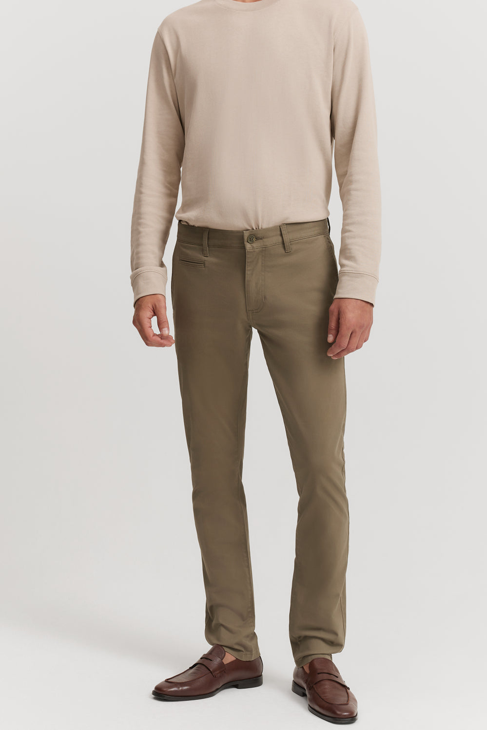 Australian Cotton Slim Fit Stretch Chino