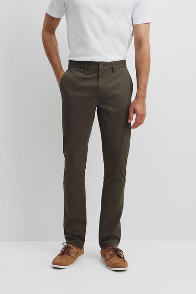 Australian Cotton Slim Fit Stretch Chino