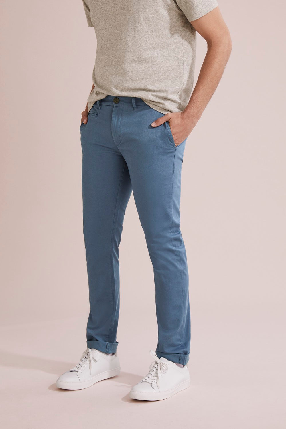 Australian Cotton Slim Fit Stretch Chino