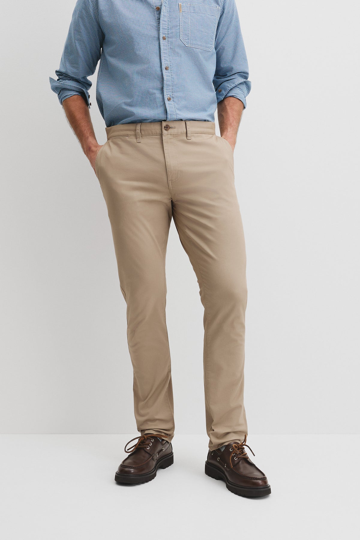 Australian Cotton Slim Fit Stretch Chino
