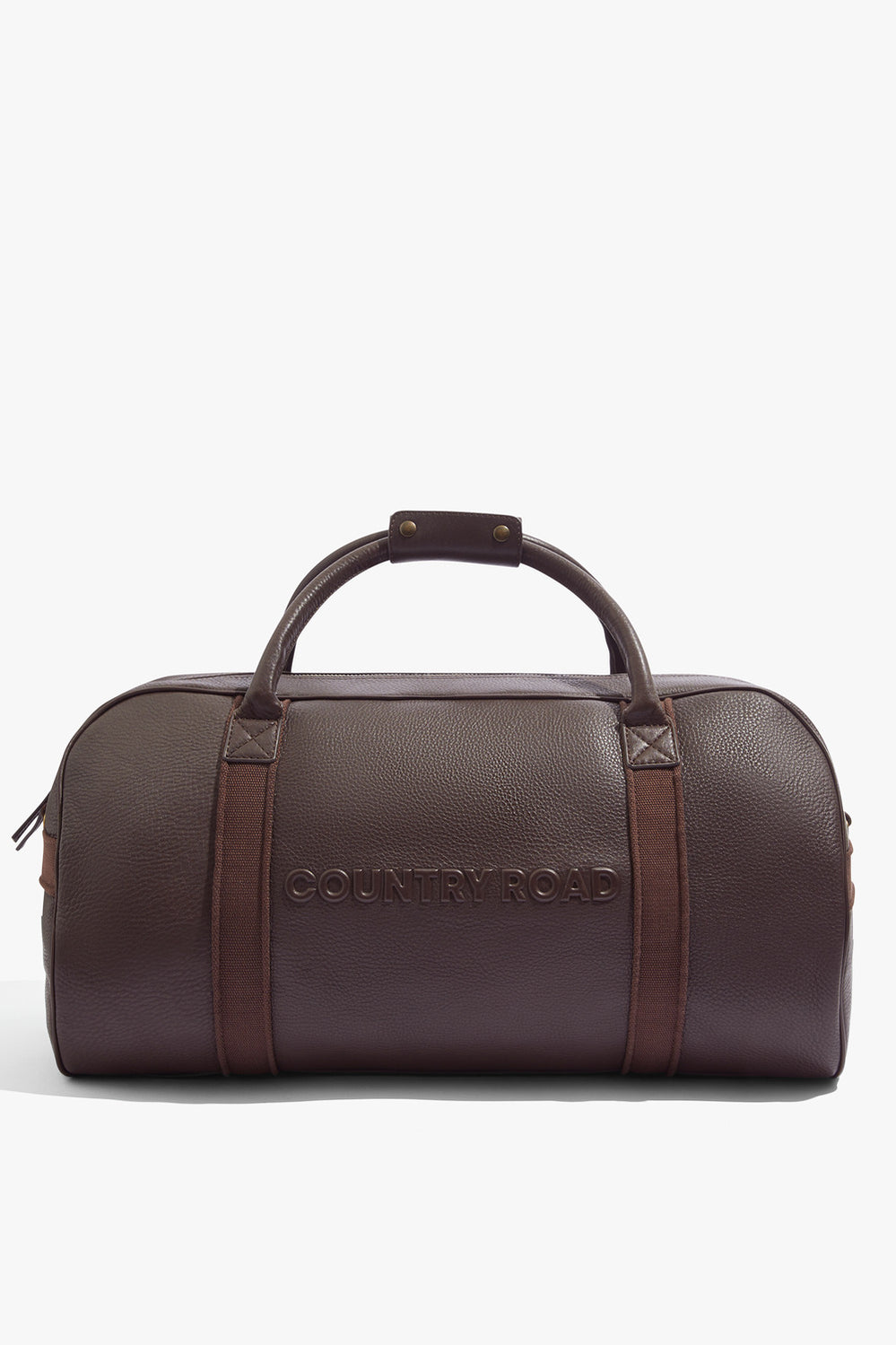 Leather Logo Tote