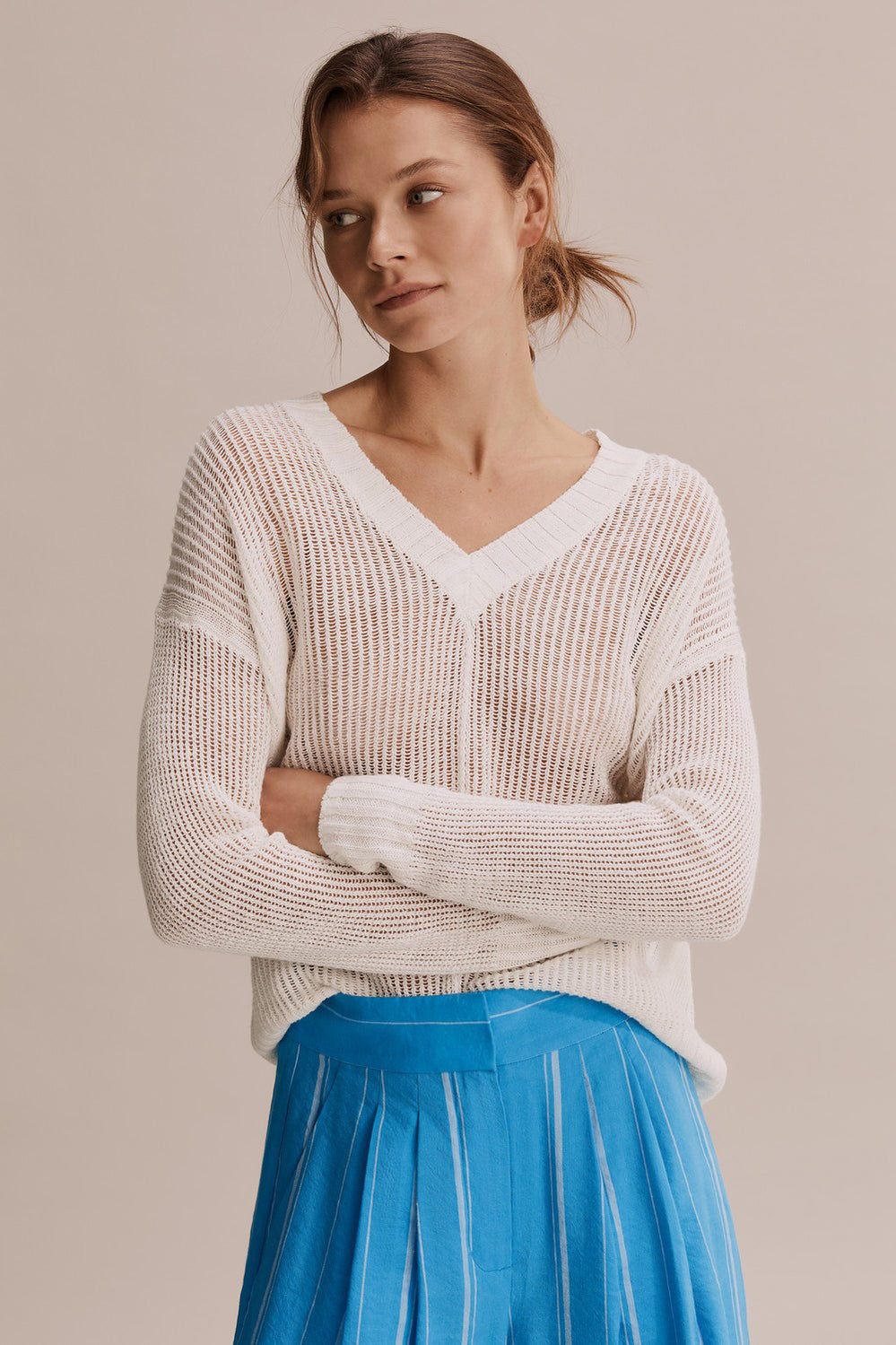 Lightweight V-Neck Sweater
