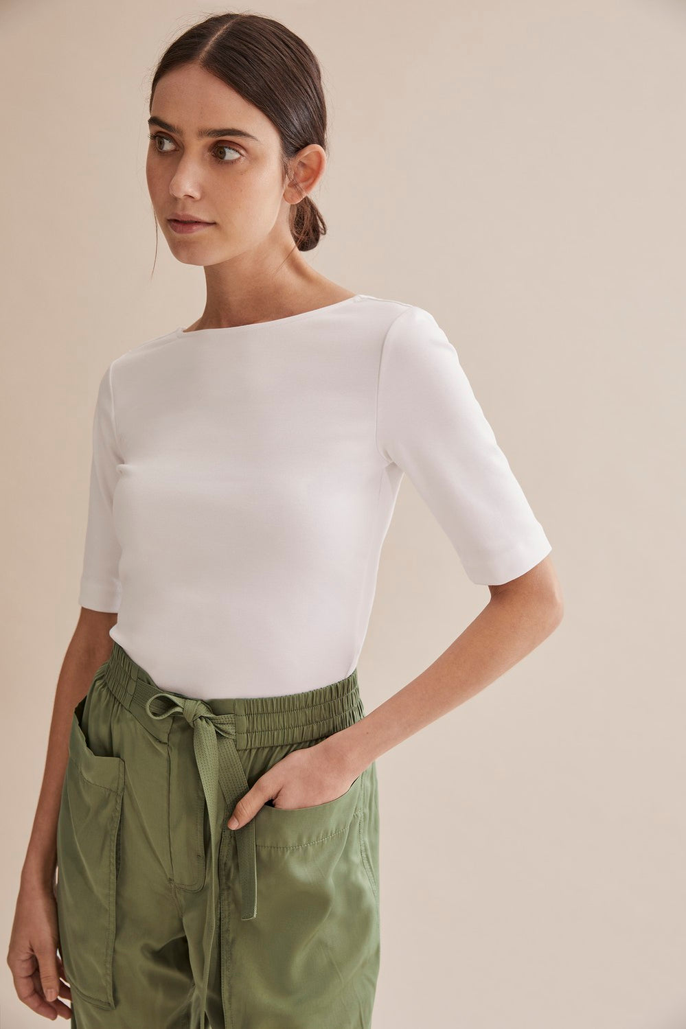 Scoop Back T-Shirt
