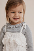 Polyester Soft Frill T-Shirt
