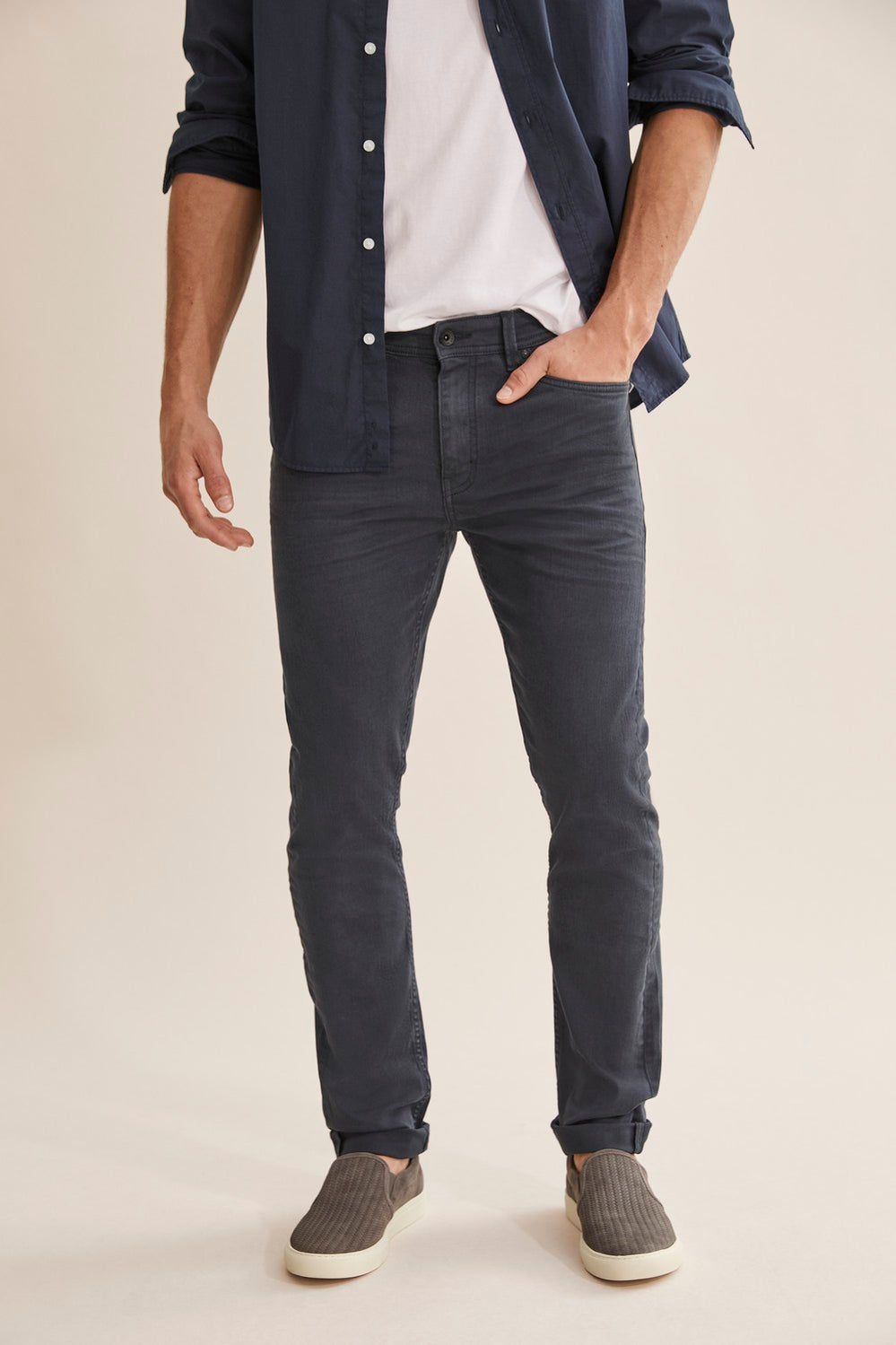 Slim Garment Dyed Jean