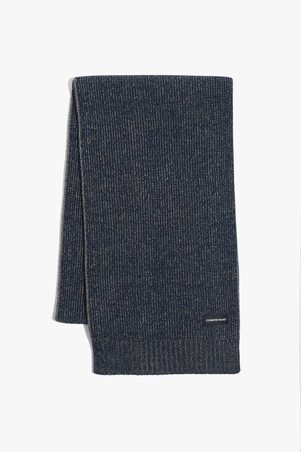 Two Tone Rib Scarf