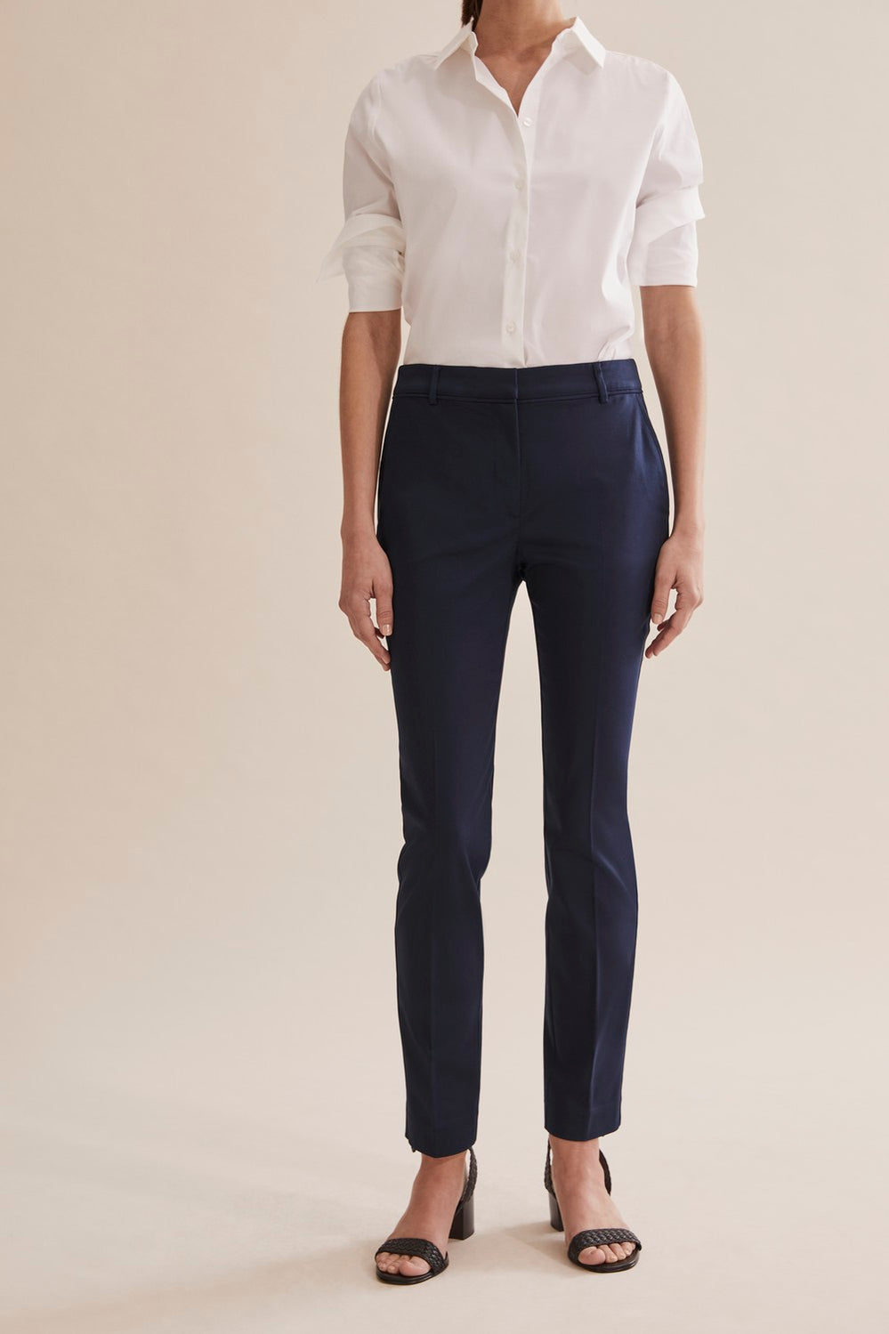 Cotton Sateen Pant
