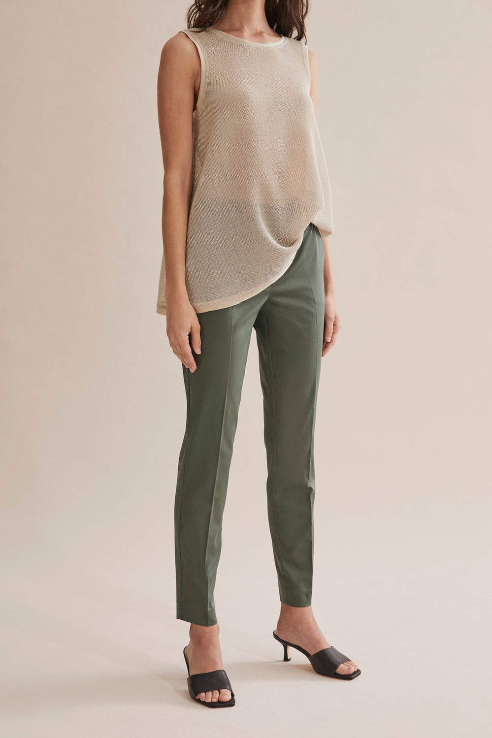 Cotton Sateen Pant