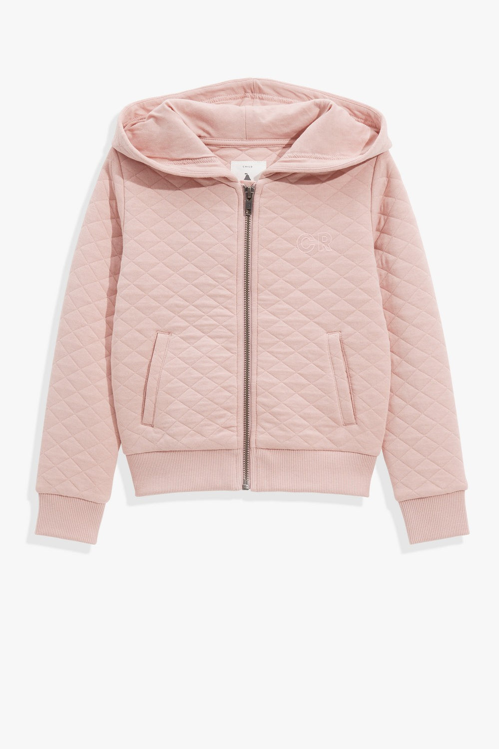 Cotton Quilted Hooded Sweat