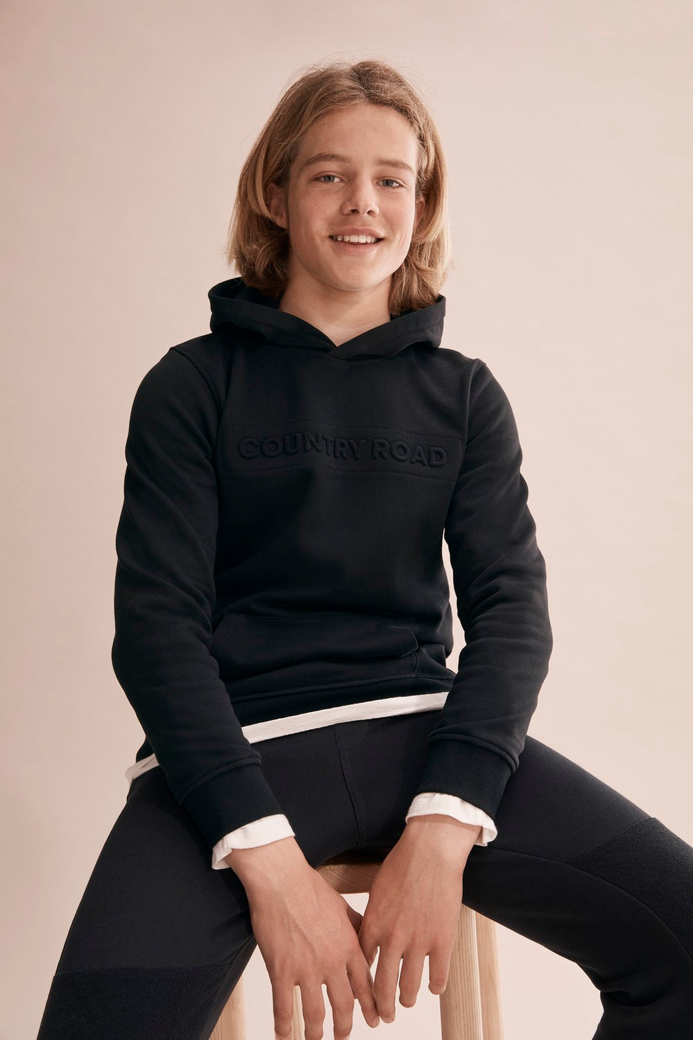 Teen Cr Logo Hooded Sweat
