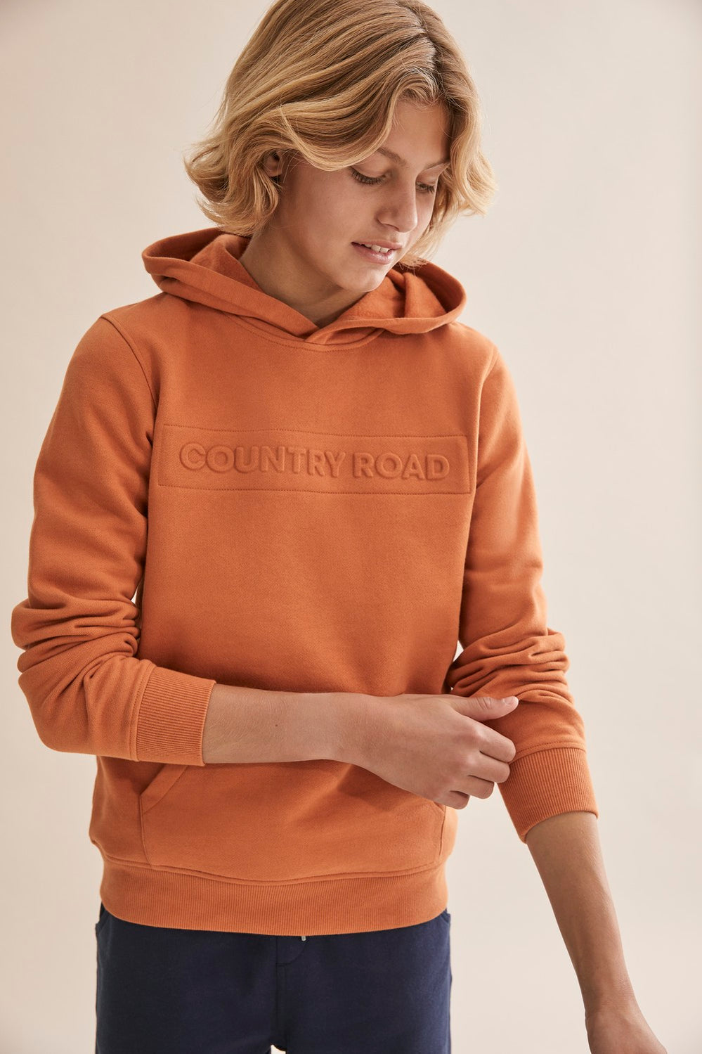 Teen Cr Logo Hooded Sweat