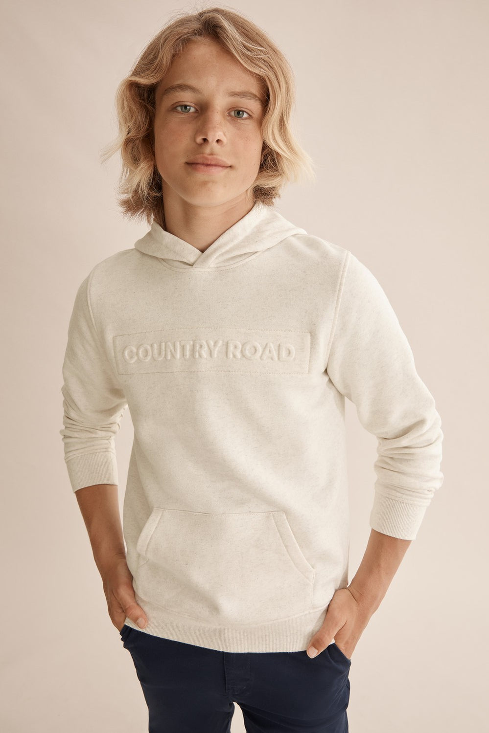 Teen Cr Logo Hooded Sweat