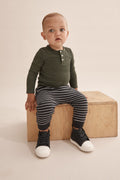 Double Faced Stripe Pant