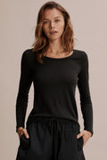Long Sleeve Linen T-Shirt