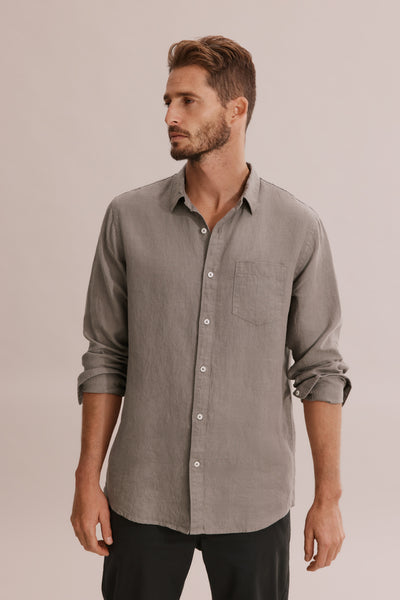 Regular Fit Linen Shirt