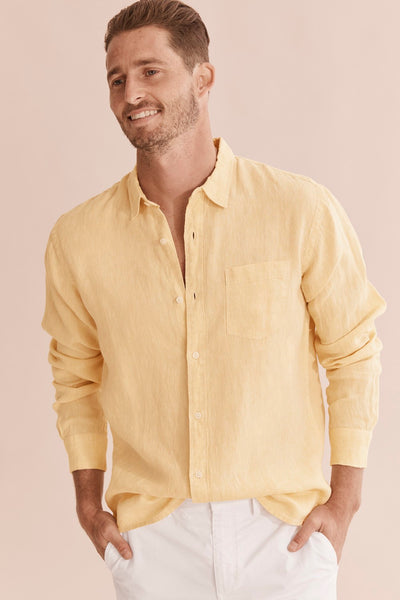 Regular Fit Linen Shirt