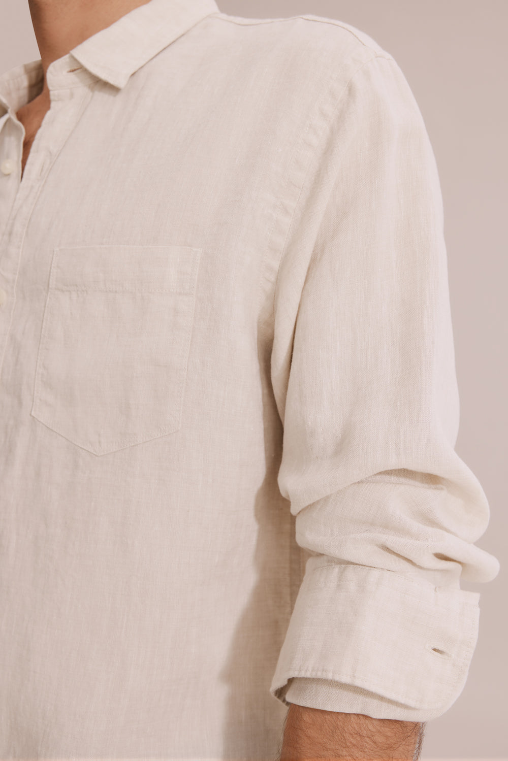 Regular Fit Linen Shirt