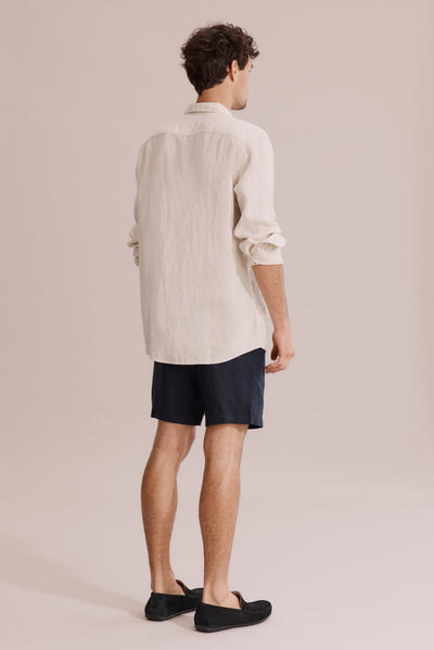 Regular Fit Linen Shirt
