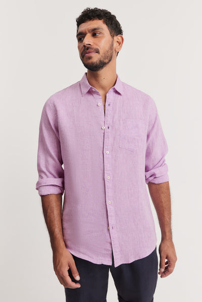 Regular Fit Linen Shirt
